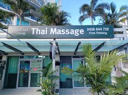Gold Coast Variety Thai Massage shop front under Mantra Wings